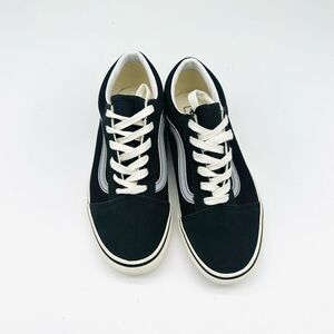 Vans Kids  Black and White Sneakers